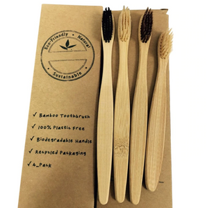 Natural Bamboo Eco Wooden Toothbrush